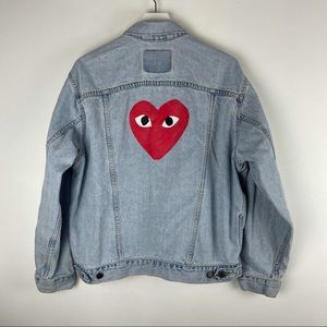 Comme Des Garcons x Levi's Denim Trucker Jacket